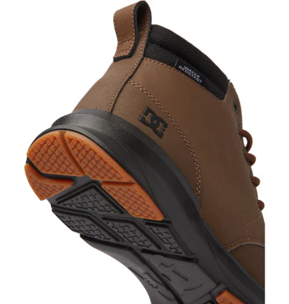 DC Men's Mason 2 Water Resistant Shoes Dark Brown ADYS700216-DBR - Image 7