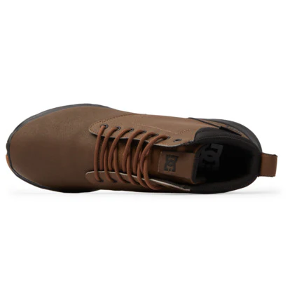 DC Men's Mason 2 Water Resistant Shoes Dark Brown ADYS700216-DBR - Image 8