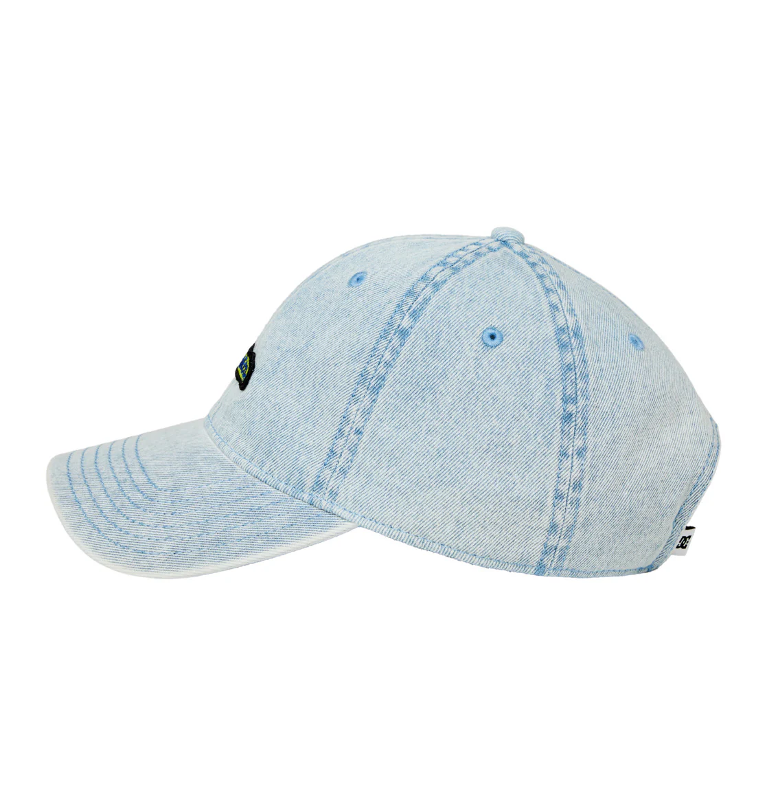 DC Men's Patch It Strapback Cap Blue Fog EDYHA03175-BGJ0 - Image 4