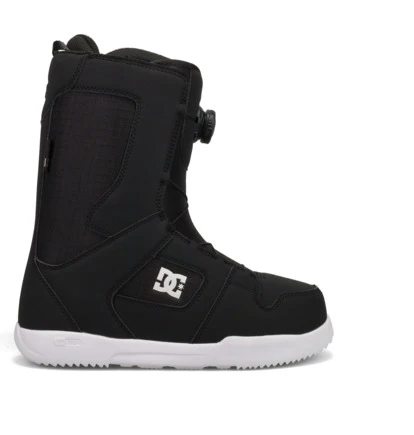 DC Men's Phase BOA® Snowboard Boots Black/White ADYO100078-BKW