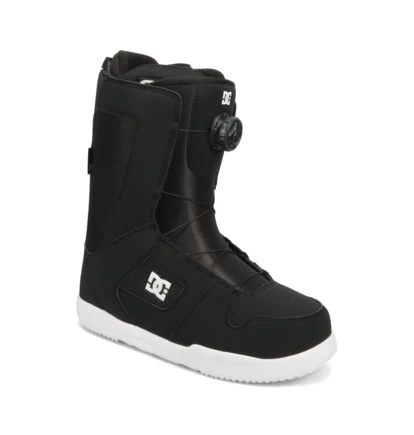 DC Men's Phase BOA® Snowboard Boots Black/White ADYO100078-BKW - Image 2