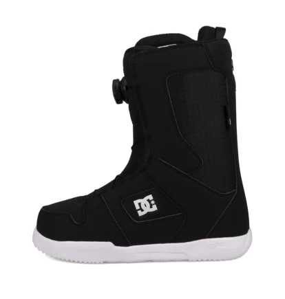DC Men's Phase BOA® Snowboard Boots Black/White ADYO100078-BKW - Image 7