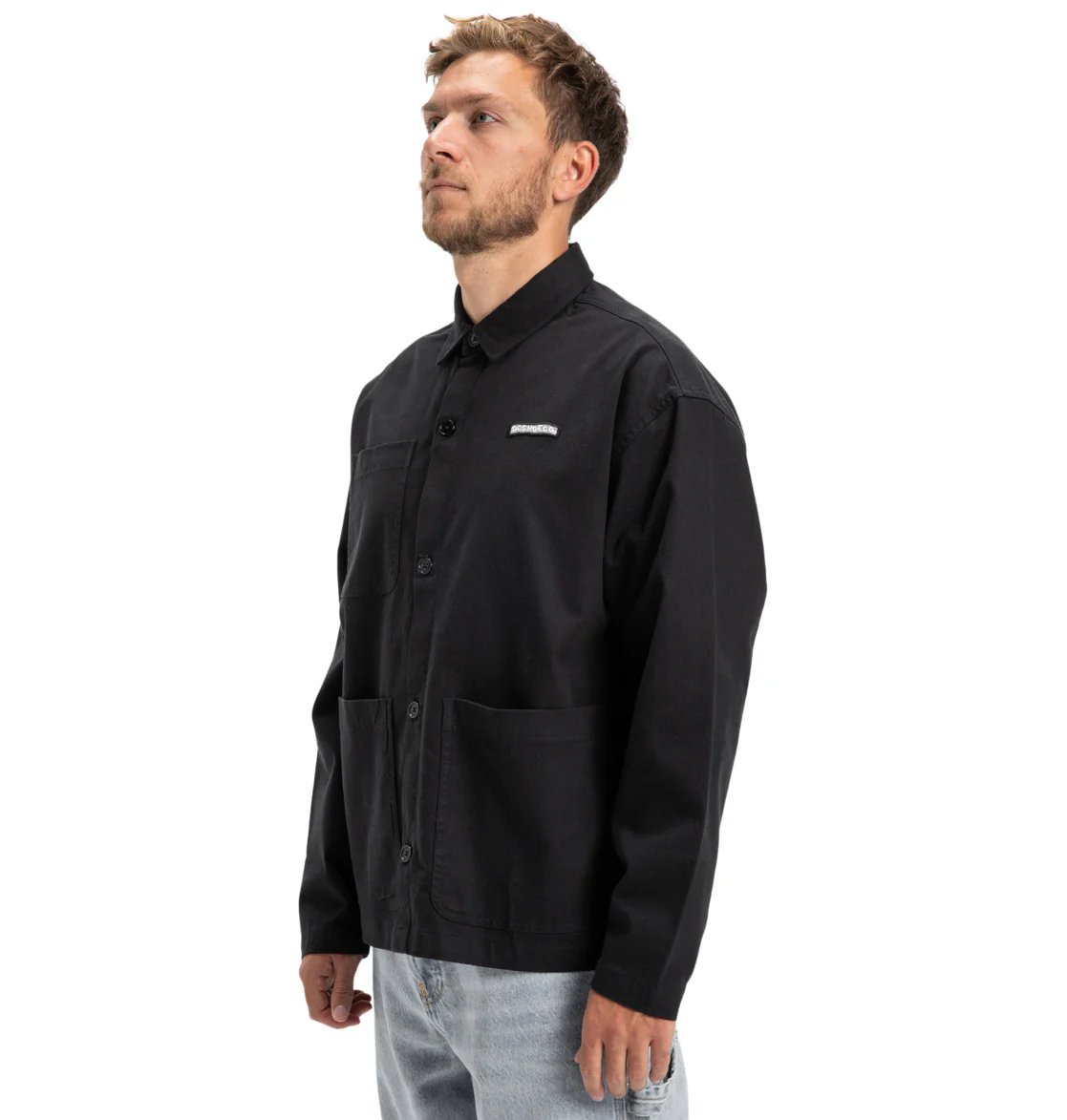 DC Men's Showcase Overshirt Black EDYWT03262-KVJ0 - Image 2