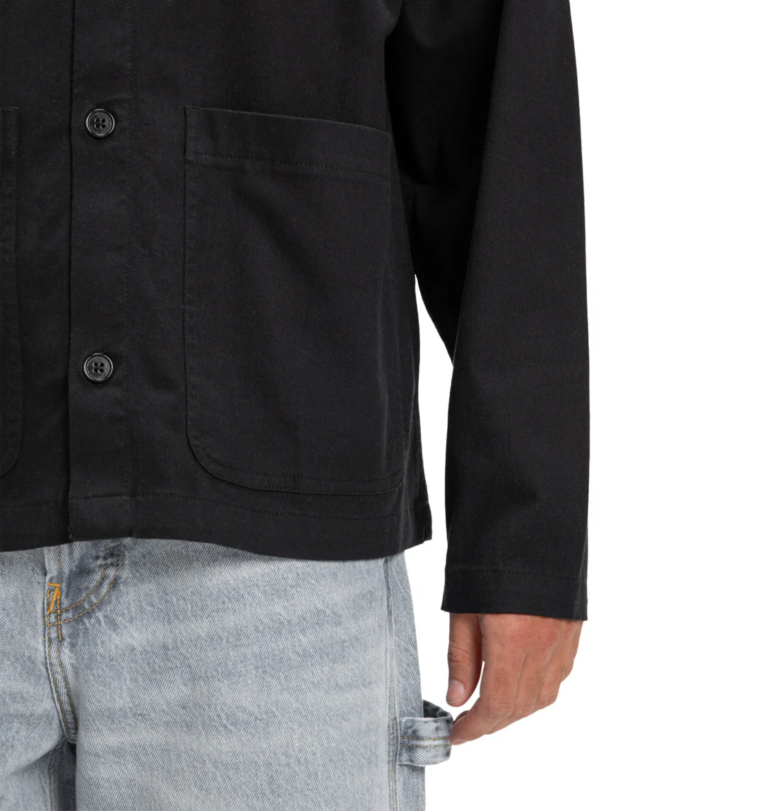 DC Men's Showcase Overshirt Black EDYWT03262-KVJ0 - Image 3