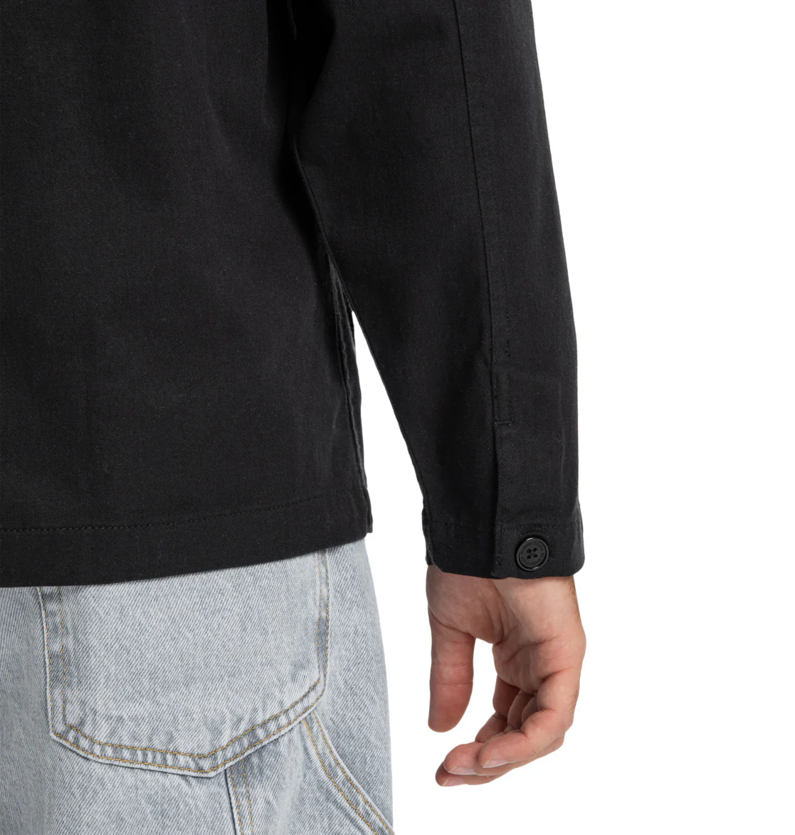 DC Men's Showcase Overshirt Black EDYWT03262-KVJ0 - Image 4