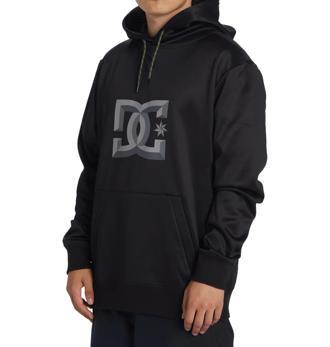 DC Men's Snowstar Fleece Top Black ADYFT03417-KVJ0 - Image 3