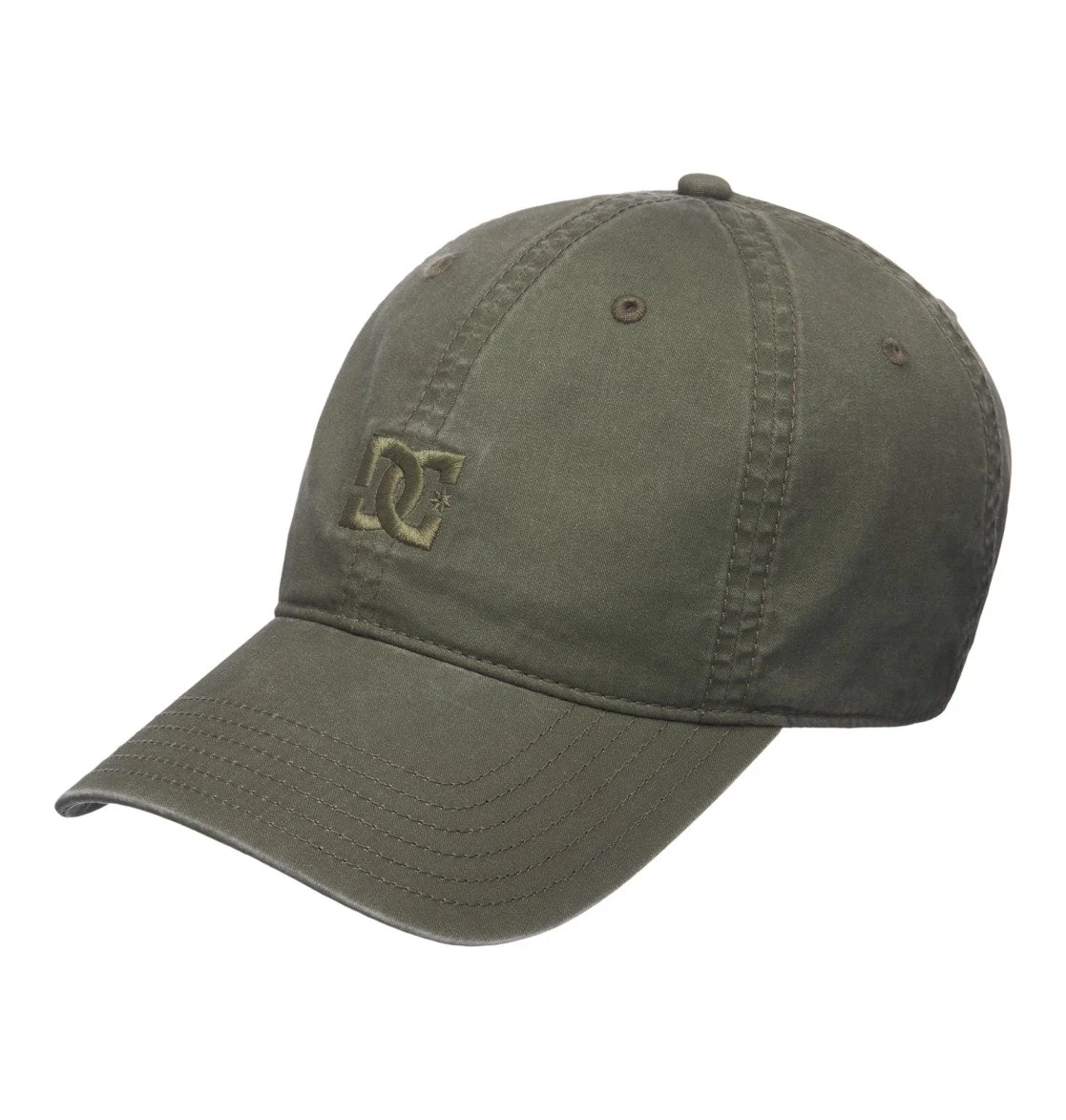 DC Men's Star Vintage Strapback Cap Bronze Green ADYHA04233-GQQ0