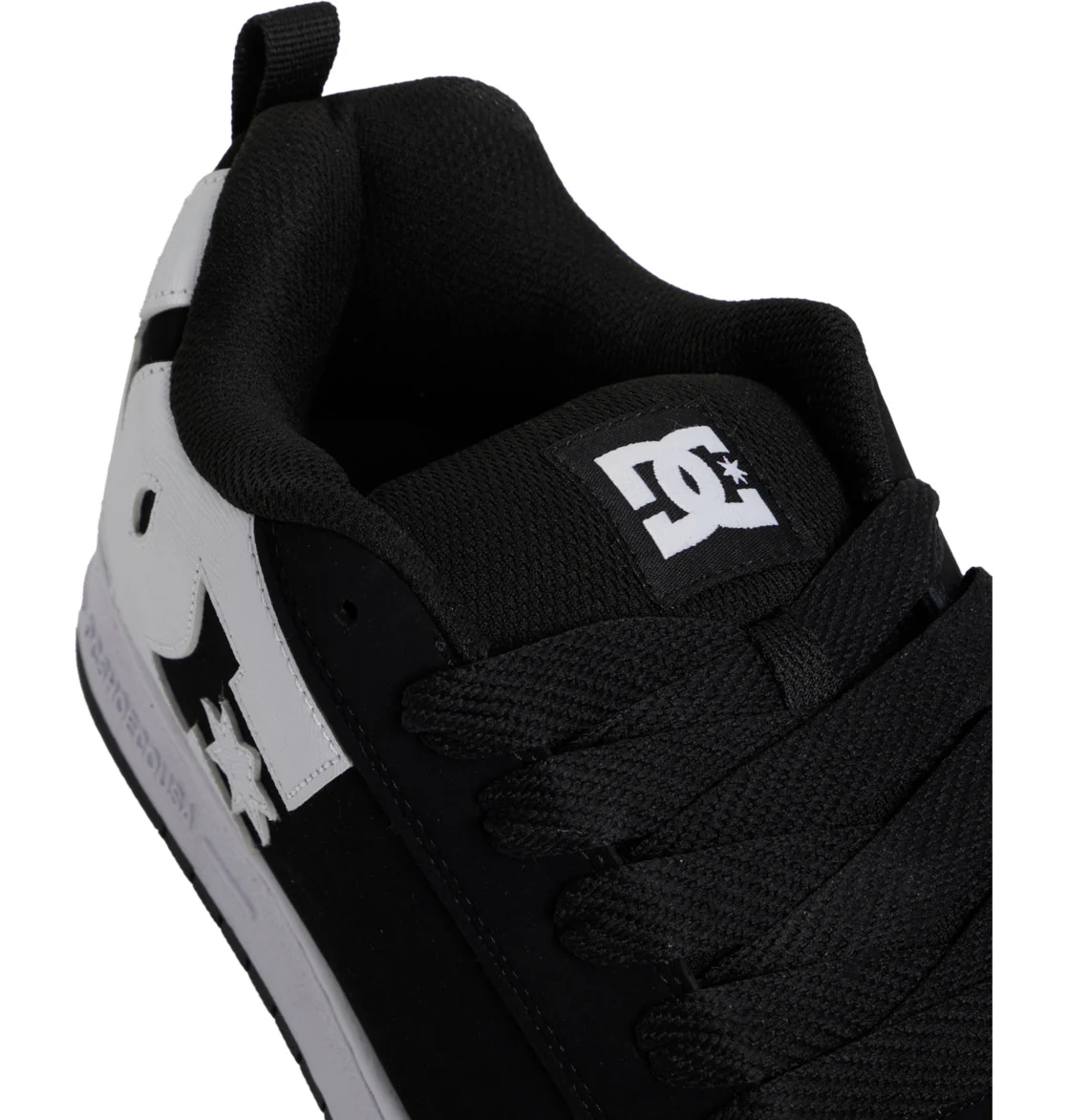 DC Unisex Court Graffik Shoes Black 300529-001 - Image 7