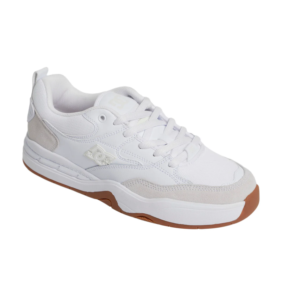 DC Unisex DC Ascend Laceup Shoes White/Gum ADYS100844-WG5 - Image 3