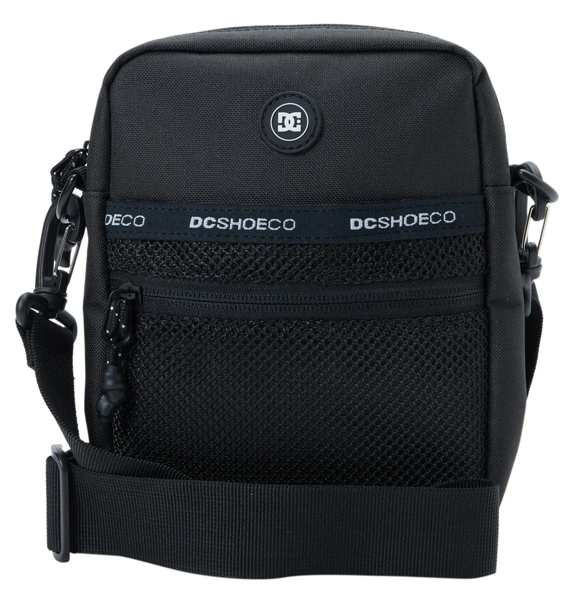 DC Unisex Starcher Shoulder Bag Black ADYBA03056-KVJ0 - Image 3