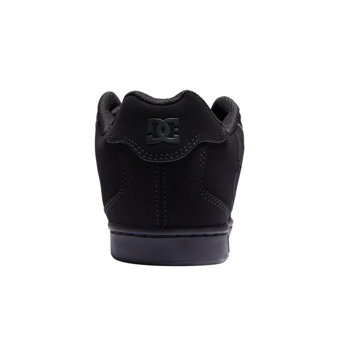 DC Women's Net Leather Shoes Black/Black/Black 302261-3BK - Image 5