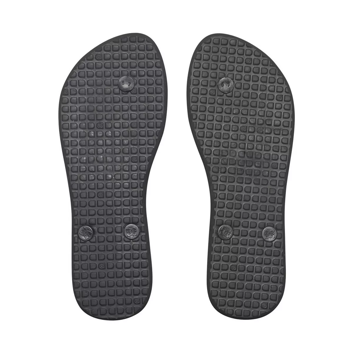 DC Women's Spray Graffik Flip Flops Black/White Print 303363-BWP - Image 4