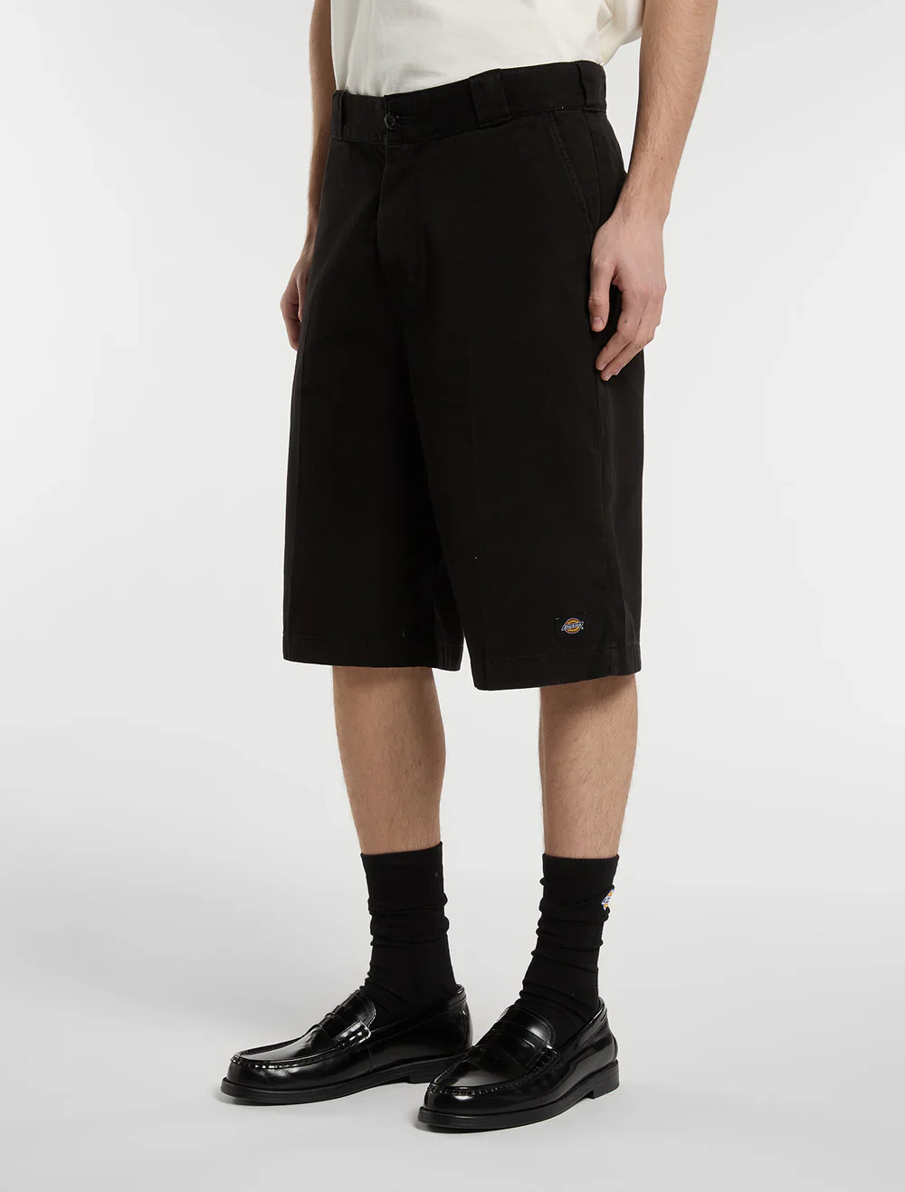 Dickies Men's 247 Garment Dye 13-Inch Loose Work Shorts Black DK0A881WBLK - Image 4