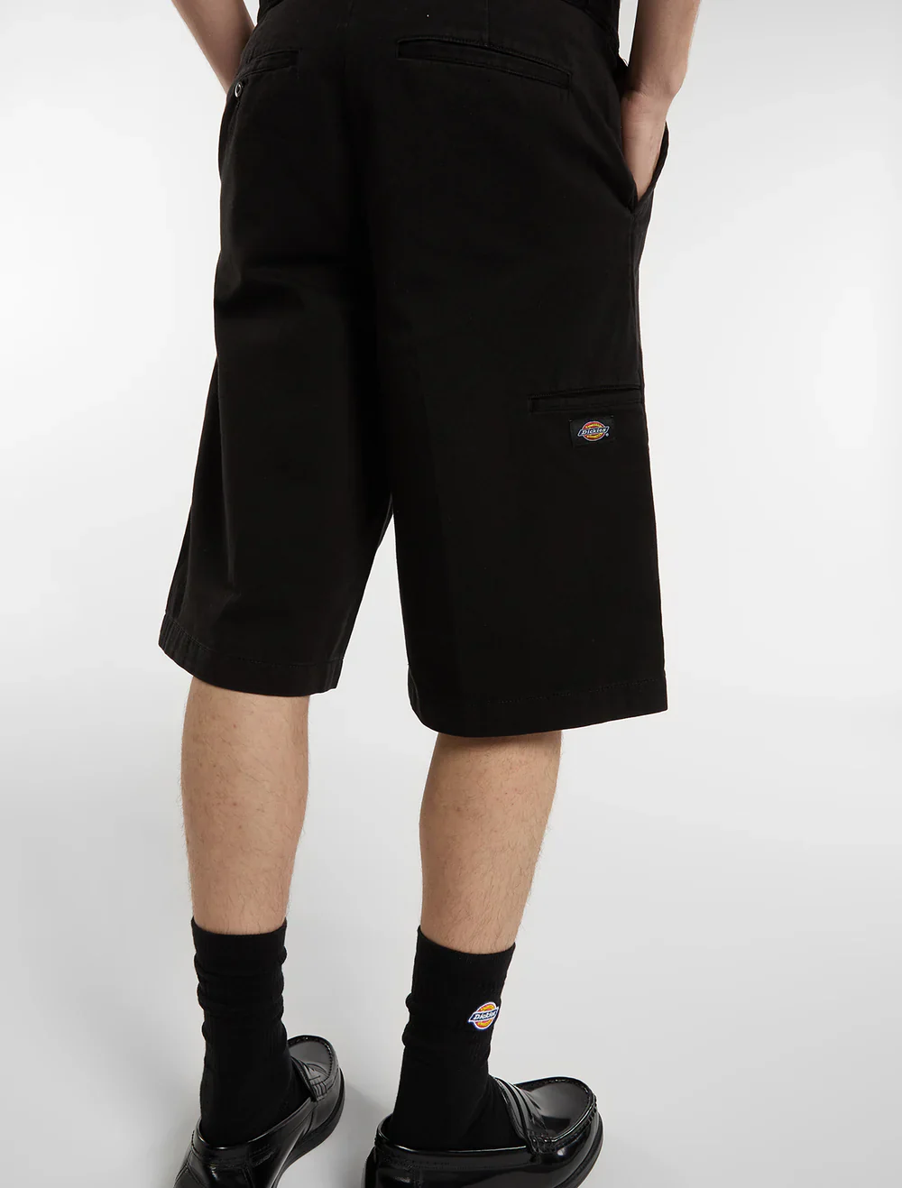 Dickies Men's 247 Garment Dye 13-Inch Loose Work Shorts Black DK0A881WBLK - Image 6