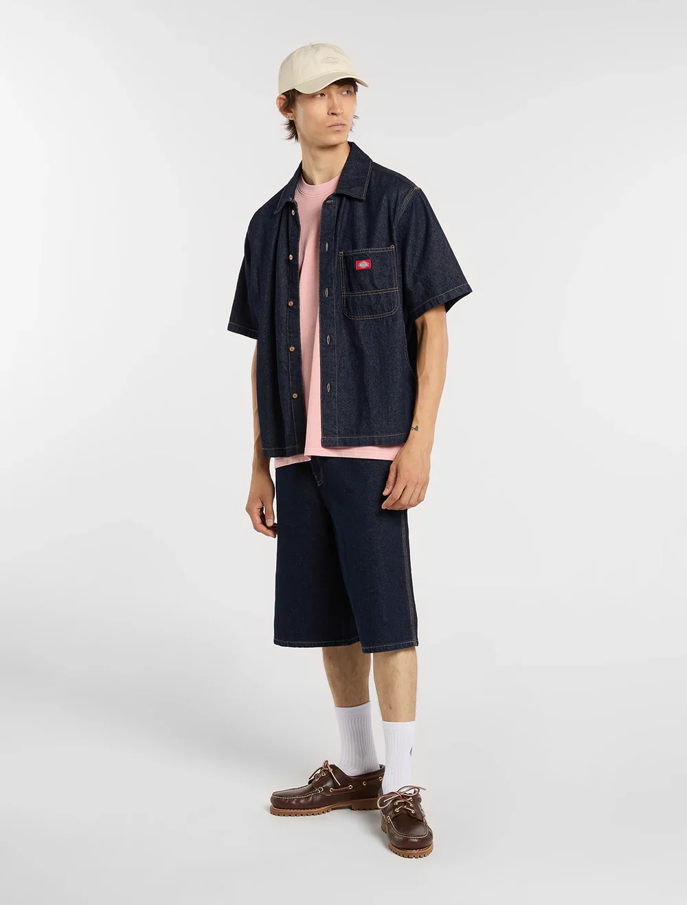 Dickies Men's 958 13-Inch Loose Short Jeans Blue DK0A88JPRIN - Image 4