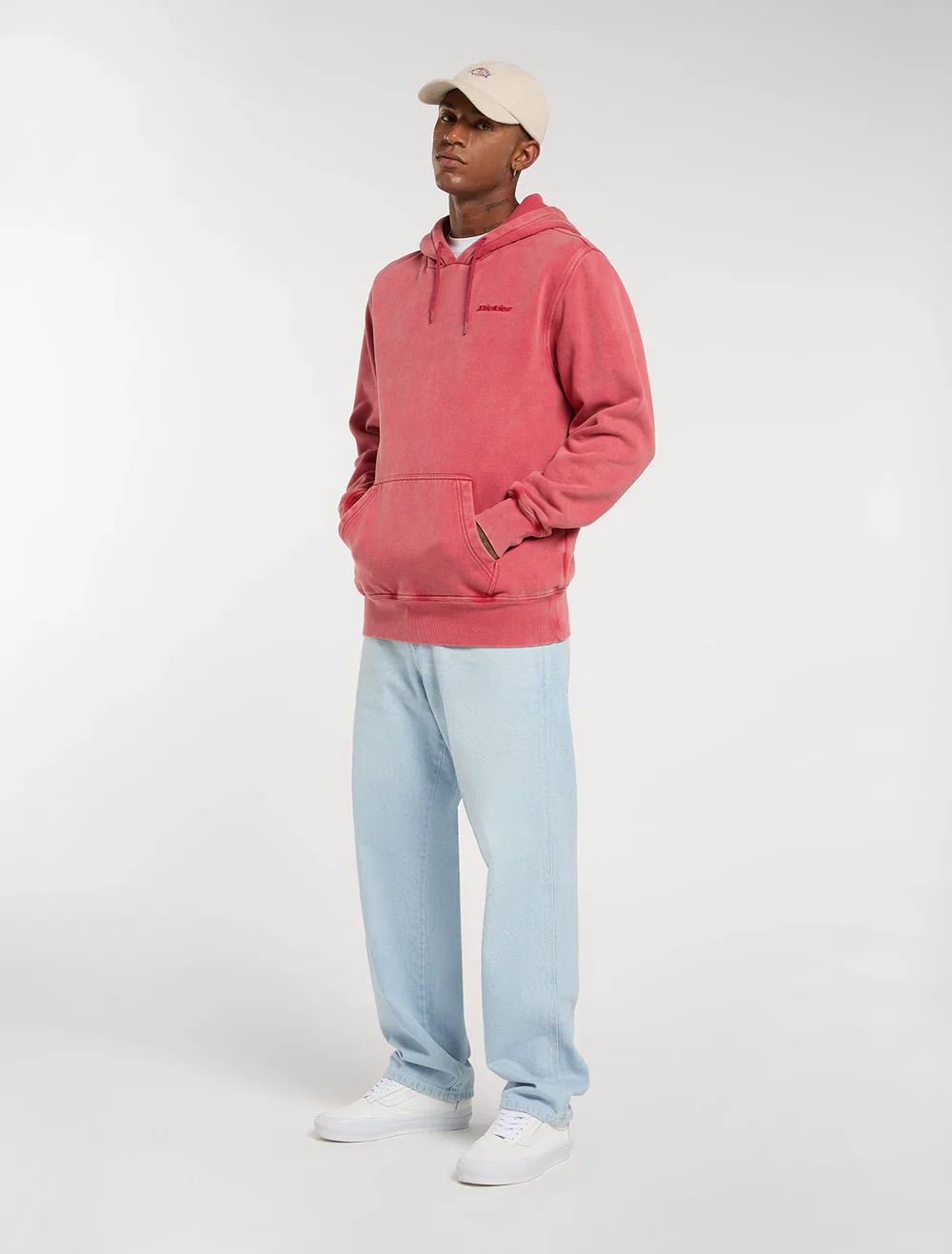 Dickie's Men's 958 Baggy Tapered Work Jeans Fog Blue DK0A88EDOF1 - Image 3