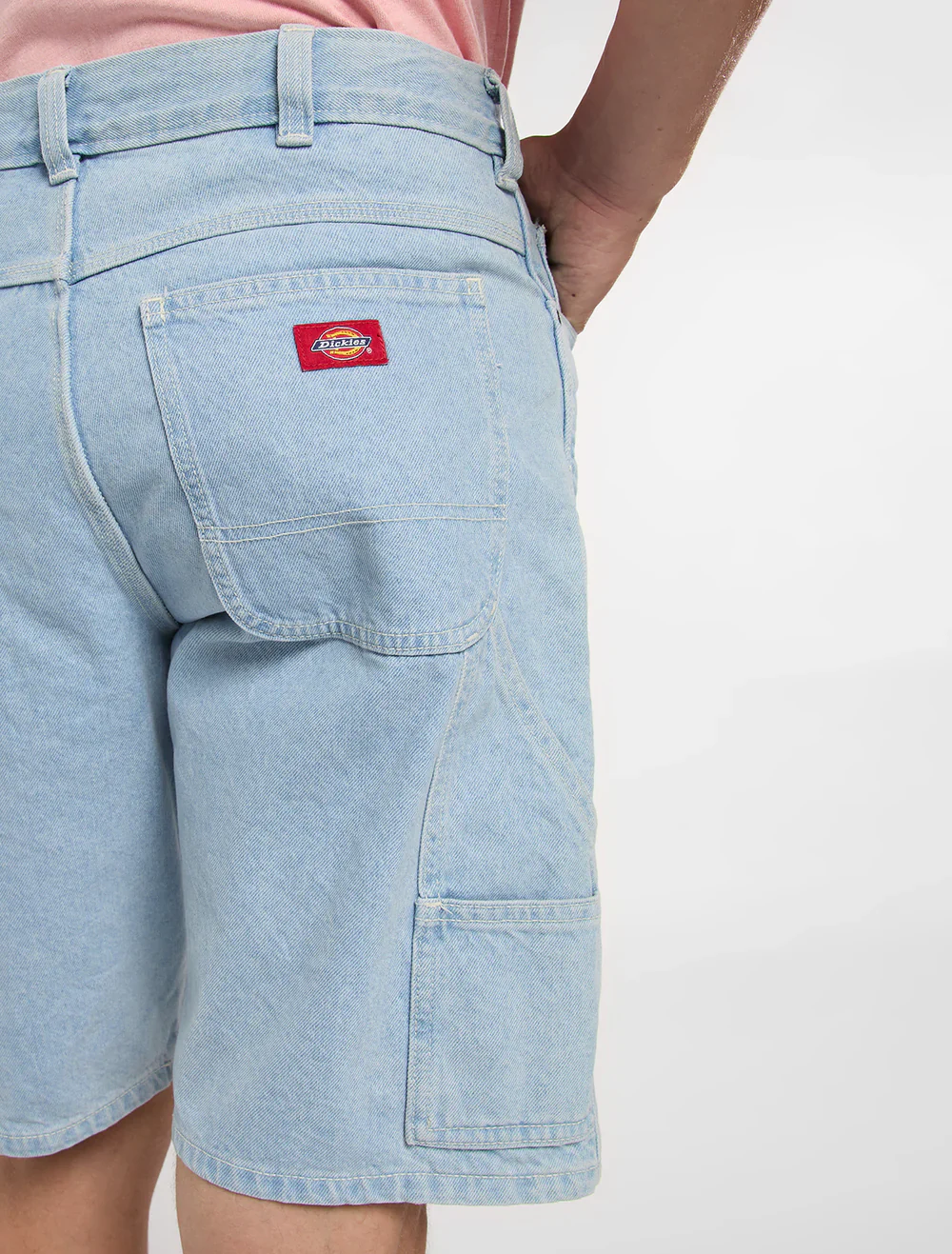 Dickies Men's 993 11-Inch Denim Carpenter Shorts Vintage Blue DK0A88FCC15 - Image 6