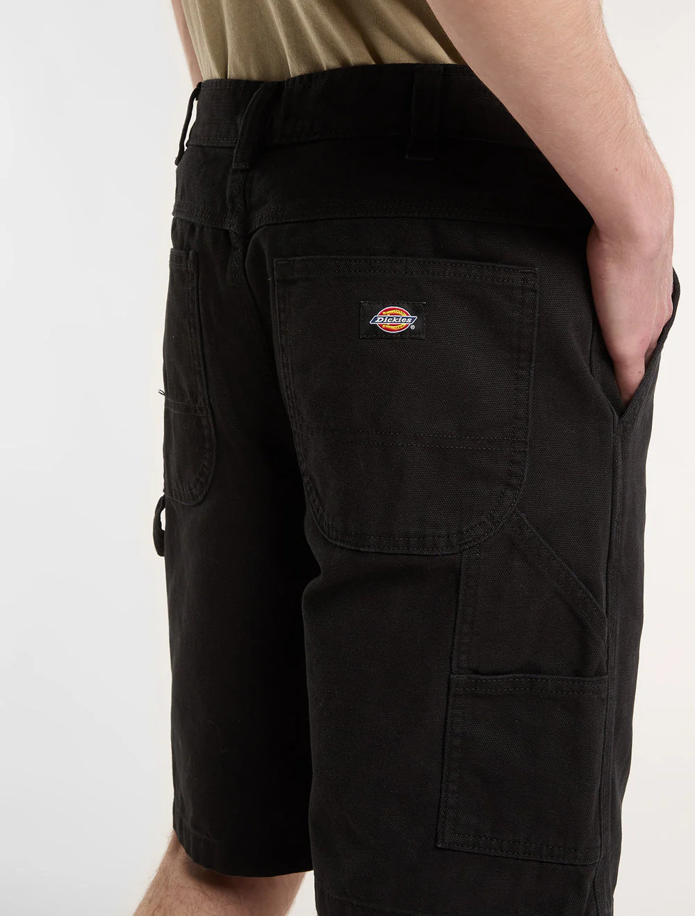Dickies Men's Canvas 11-Inch Carpenter Shorts Black DK0A888GBLK1 - Image 6