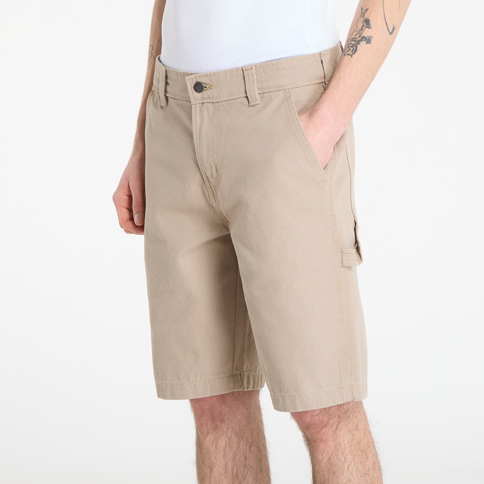 Dickies Mens Canvas Carpenter Short Desert Sand DK0A888G0DS1 - Image 3