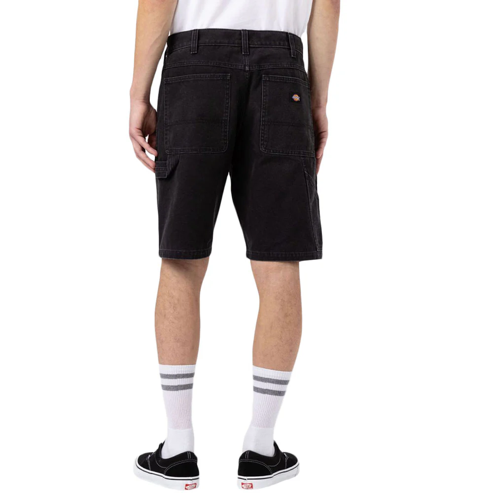 Dickies Men's Canvas Shorts Rec Stone Washed Black DK0A4XNGC401 - Image 2