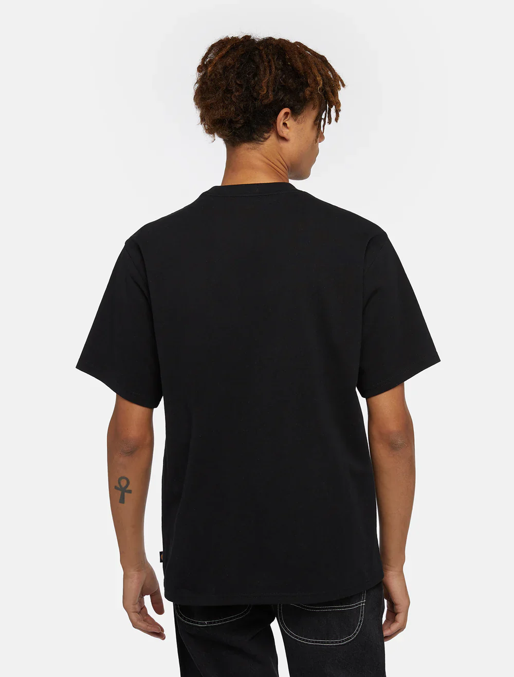Dickies Men's Clancy Heavyweight T-Shirt Black DK0A4Z4LBLK - Image 2