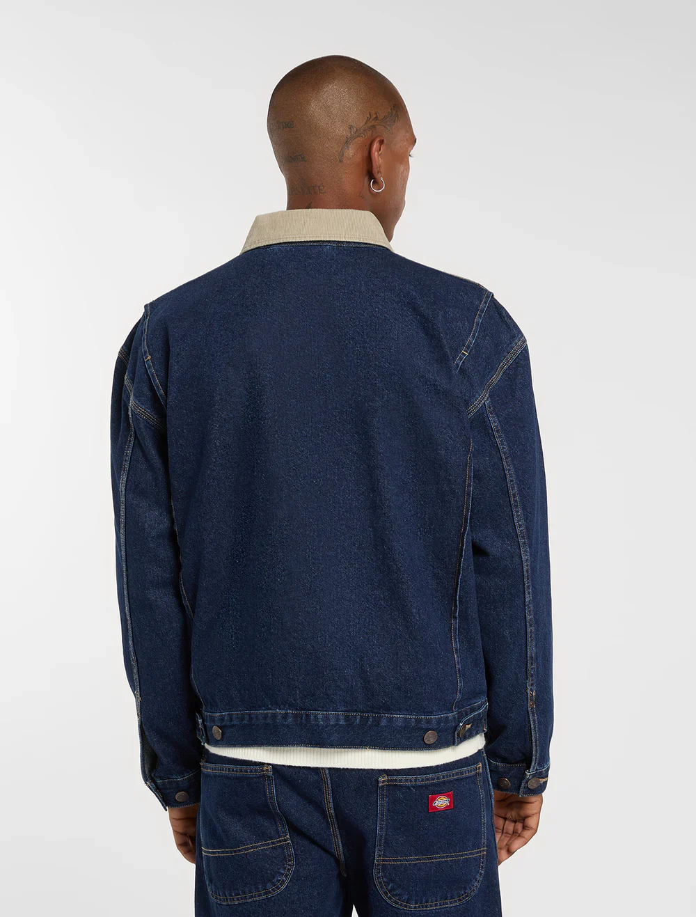 Dickies Men's Denim Painter Jacket Dark Indigo DK0A88EG0DD - Image 2