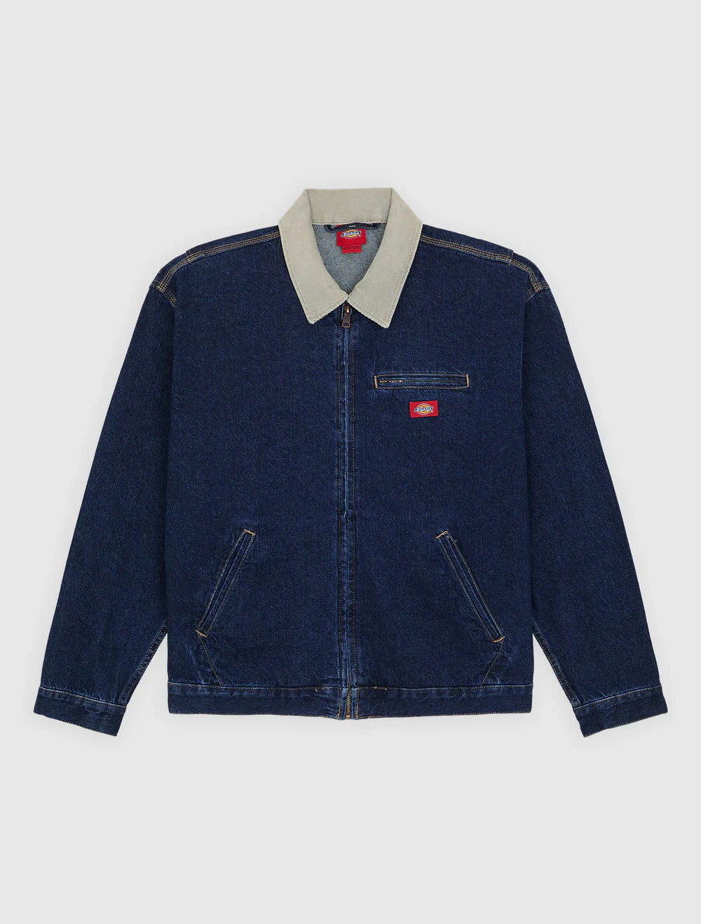 Dickies Men's Denim Painter Jacket Dark Indigo DK0A88EG0DD - Image 7