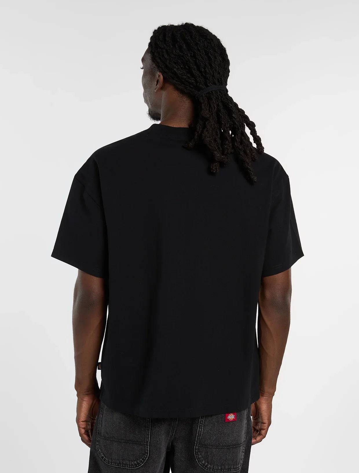 Dickie's Men's Derby midweight T-Shirt Black DK0A88JGBLK1 - Image 3