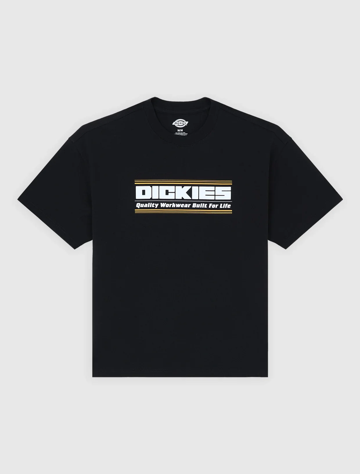 Dickie's Men's Derby midweight T-Shirt Black DK0A88JGBLK1 - Image 4