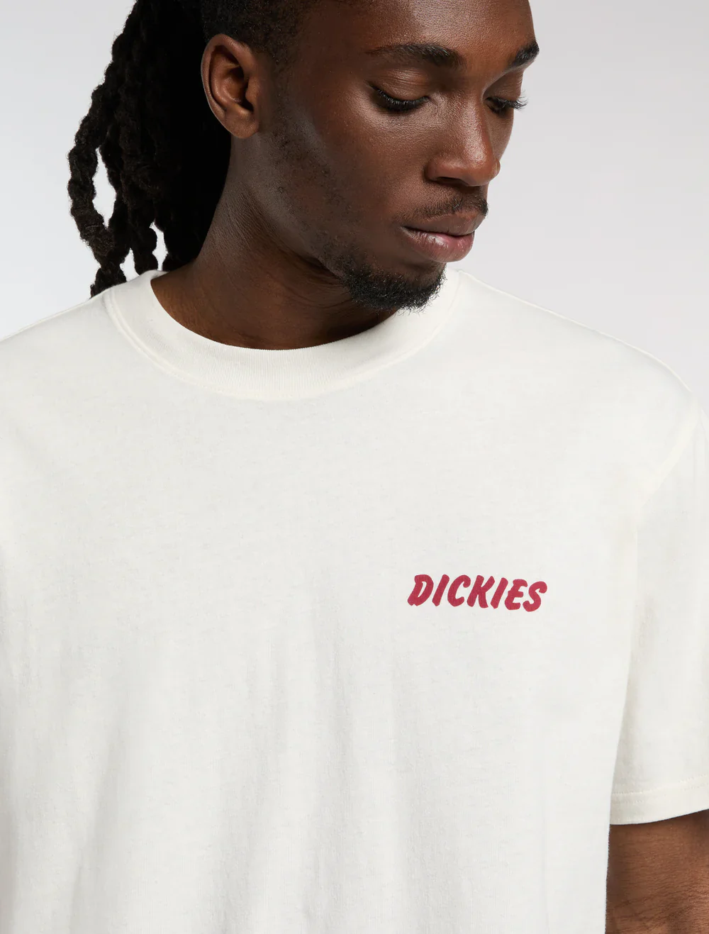 Dickies Men's Dry Ridge T-Shirt Egret DK0A8853C48 - Image 6
