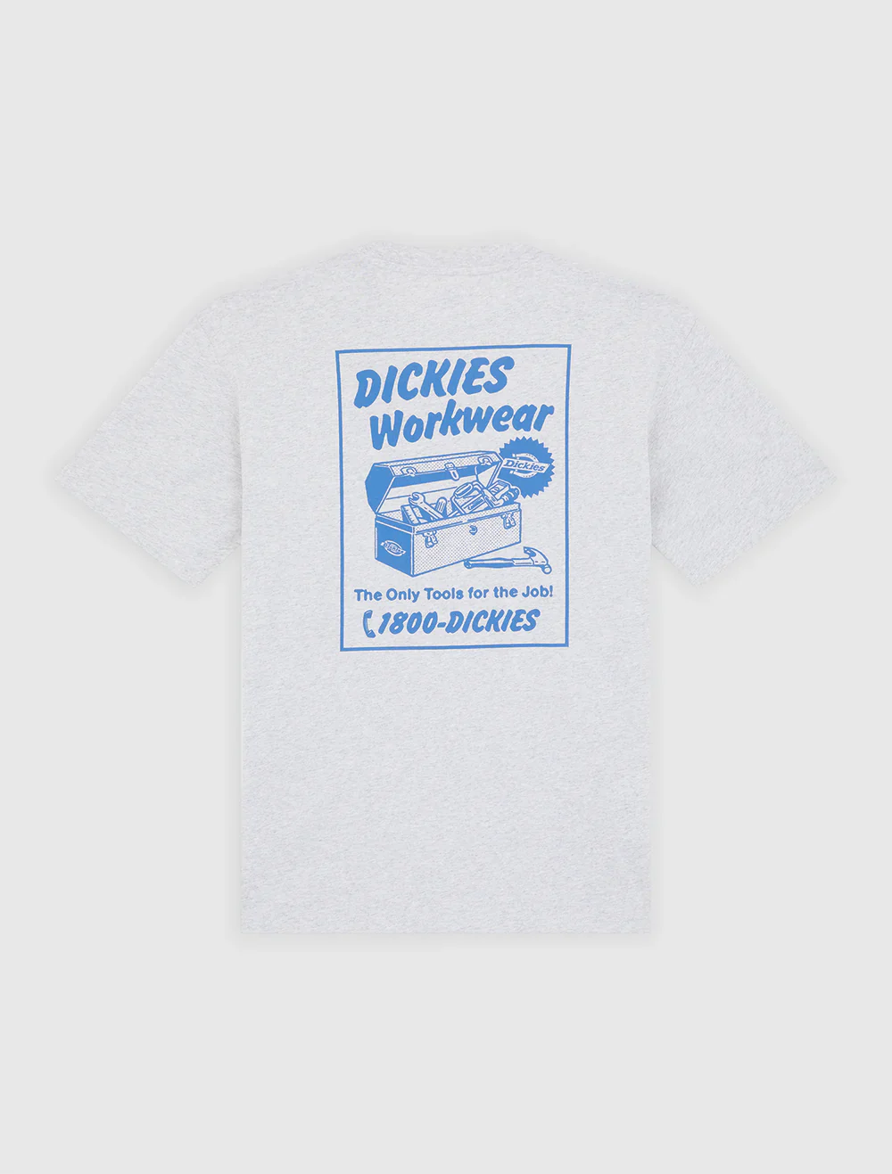 Dickies Men's Dry Ridge T-Shirt Light Grey DK0A8853A28 - Image 8