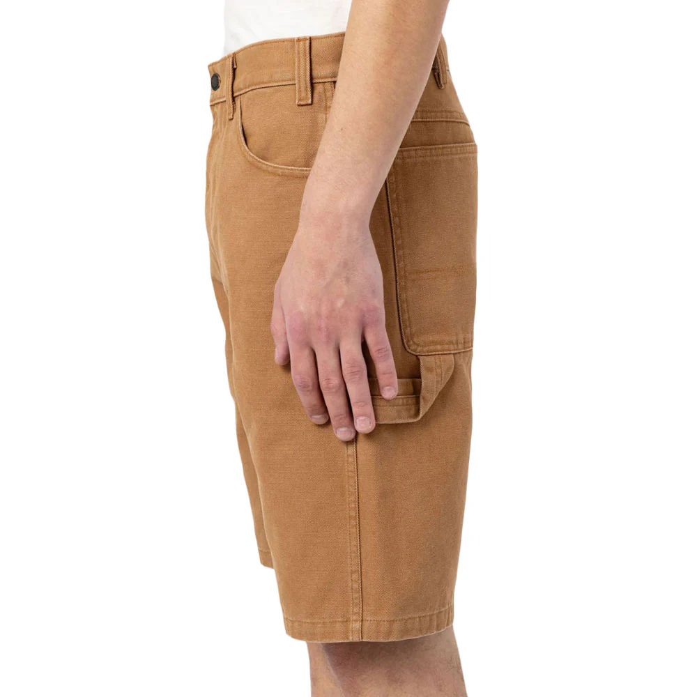 Dickies Men's Duck Canvas Shorts Rec Stone Washed Brown Duck DK0A4XNGC411 - Image 3