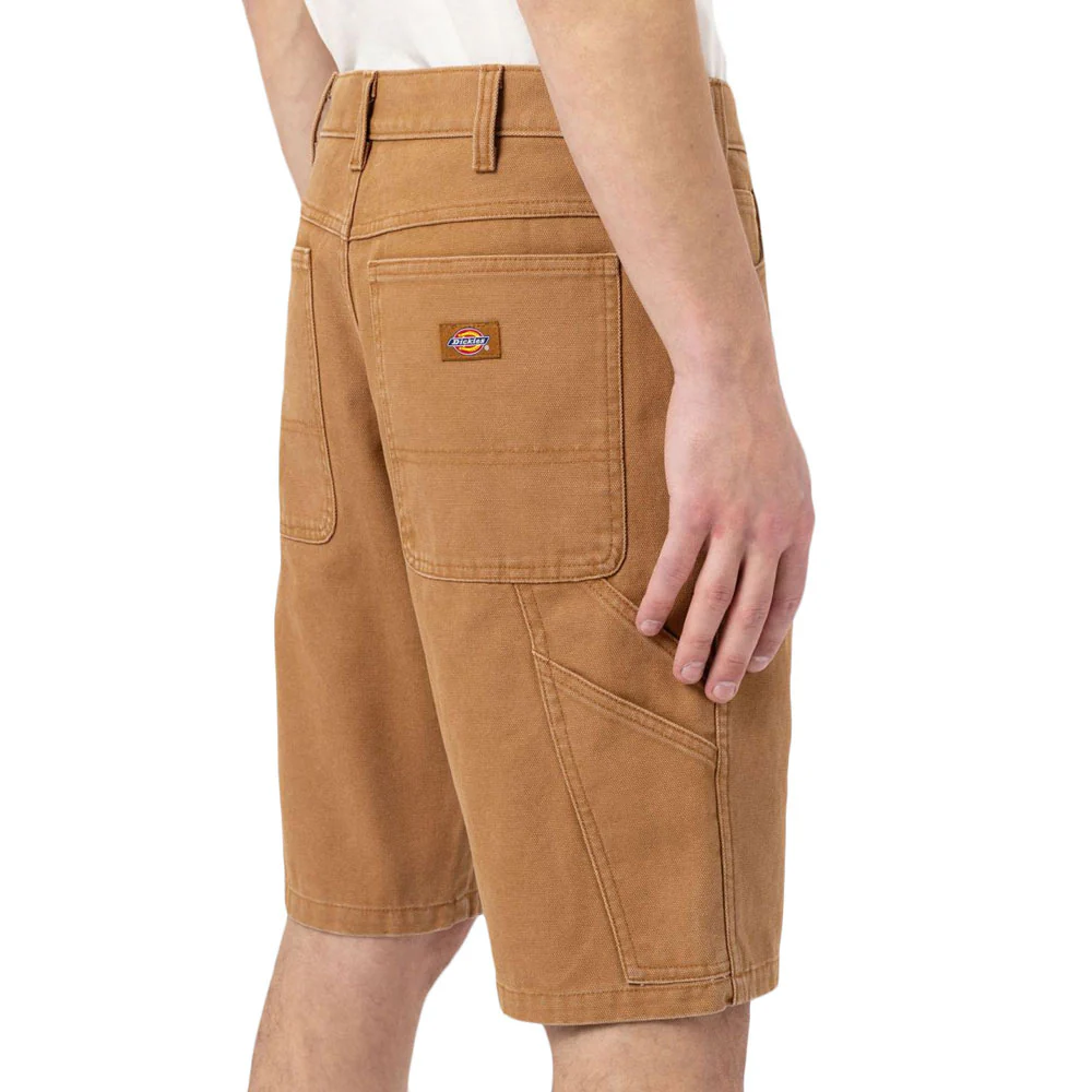 Dickies Men's Duck Canvas Shorts Rec Stone Washed Brown Duck DK0A4XNGC411 - Image 4