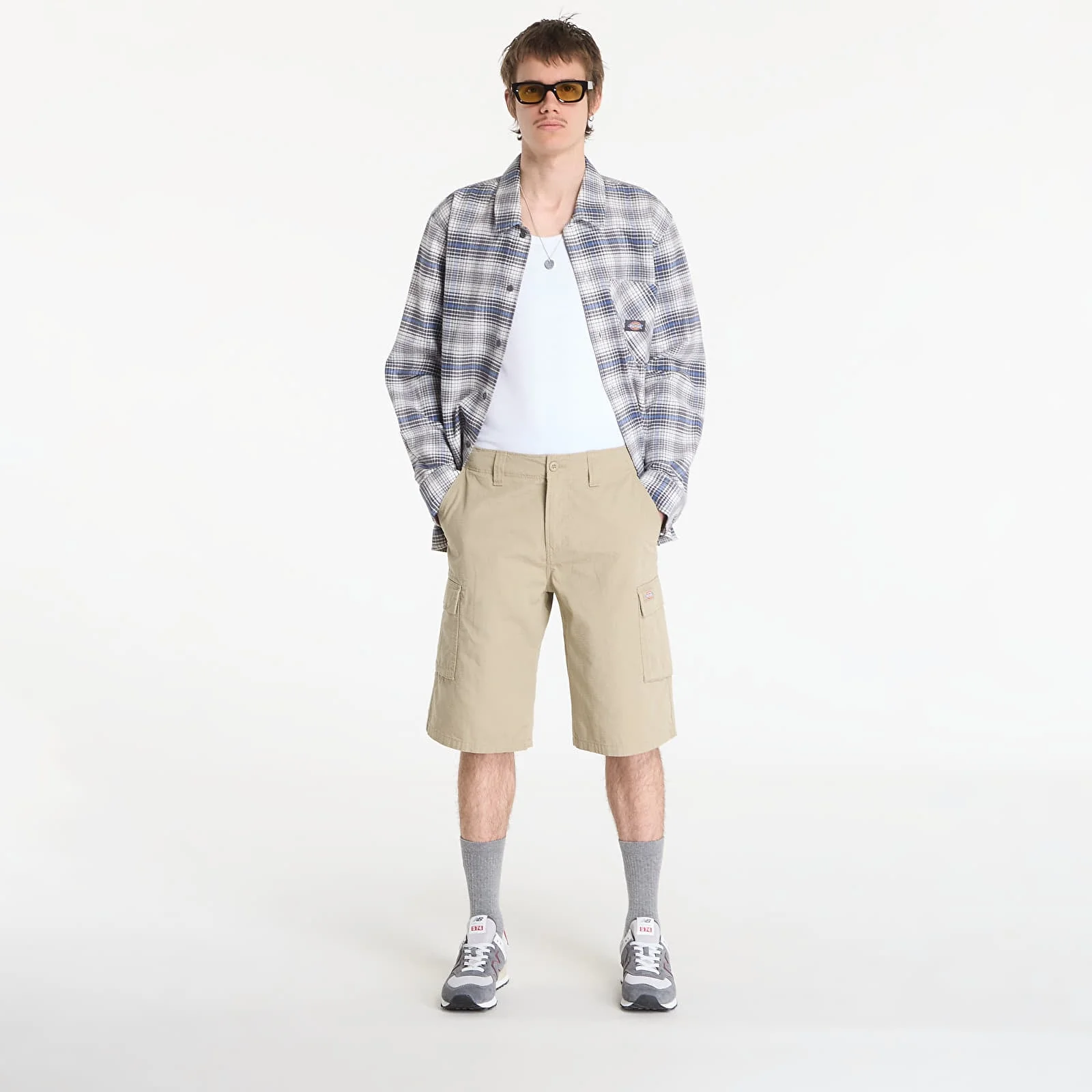 Dickies Men's Eagle Bend Shorts Khaki DK0A89EFKHK - Image 3