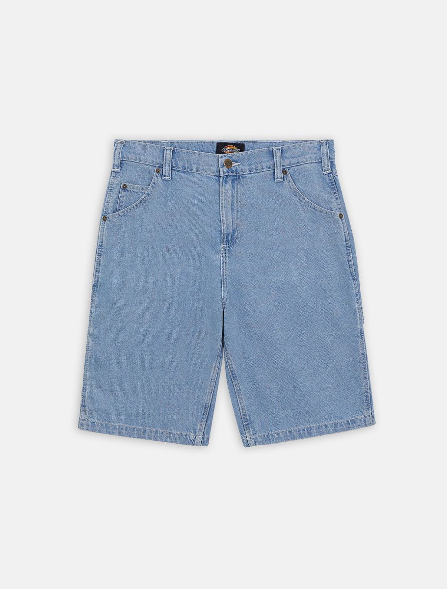 Dickies Men's Garyville Denim Fit Relaxed Shorts Vintage Blue DK0A4XCKC151 - Image 5