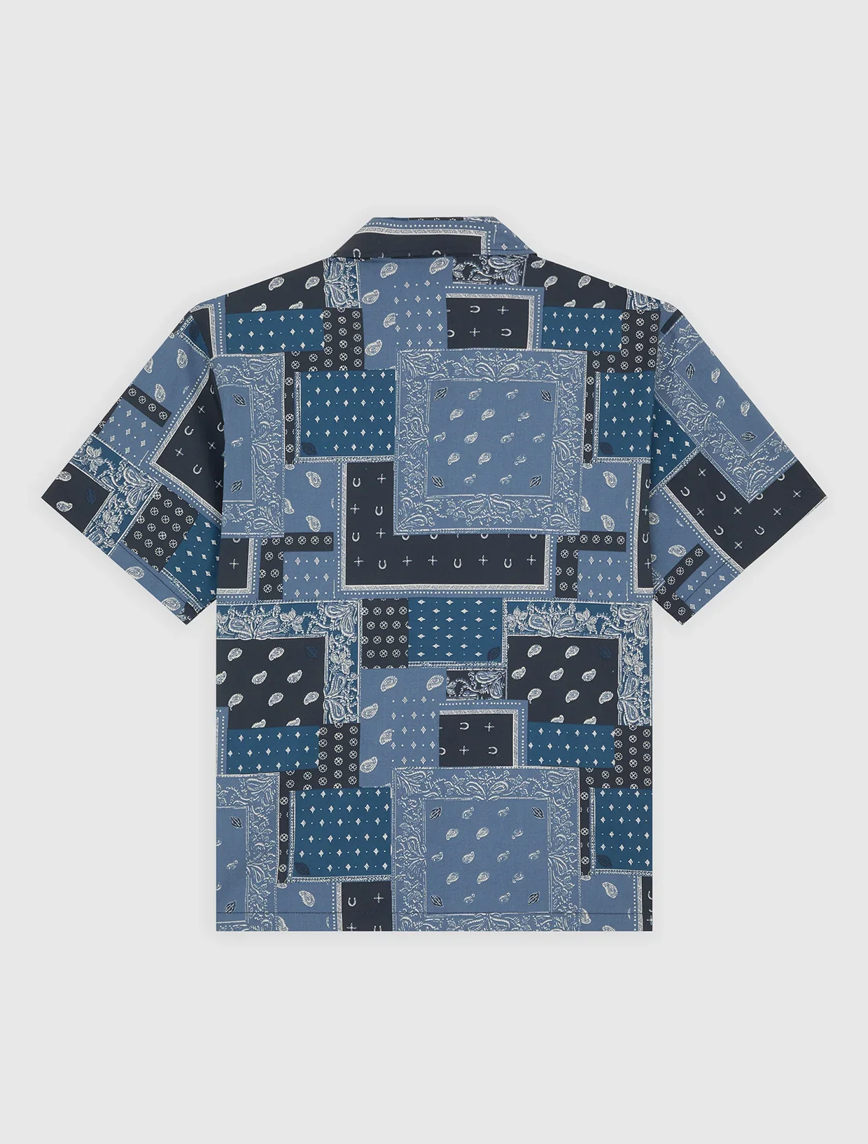 Dickies Men's Glandorf Short Sleeve Shirt Dynamic Blue DK0A889T0DN - Image 7