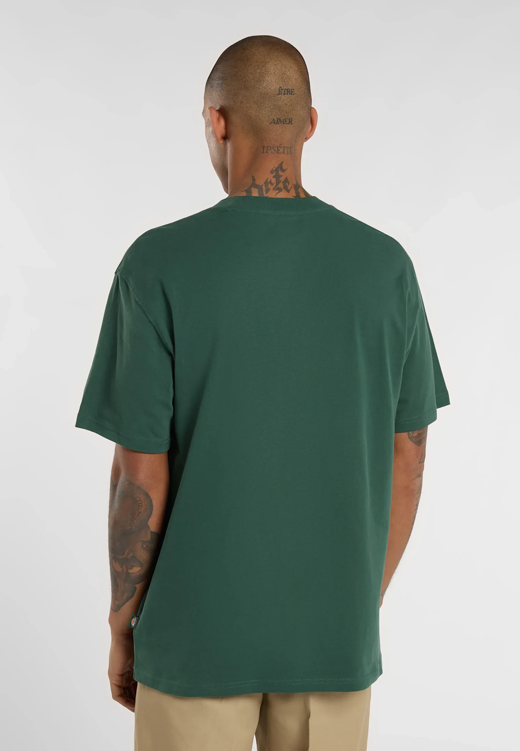 Dickies Men's Luray Pocket T-Shirt Pine Needle Green DK0A4YFCPIN1 - Image 2