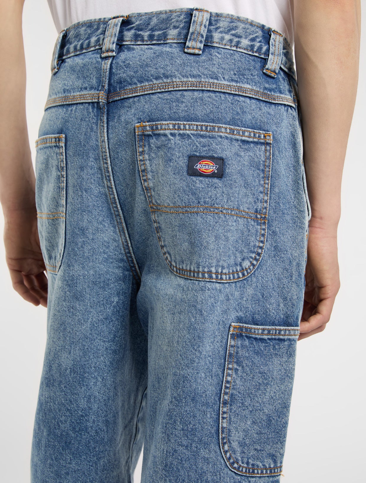 Dickies Men's Madison Denim Pants Light Blue DK0A4YECK211 - Image 5