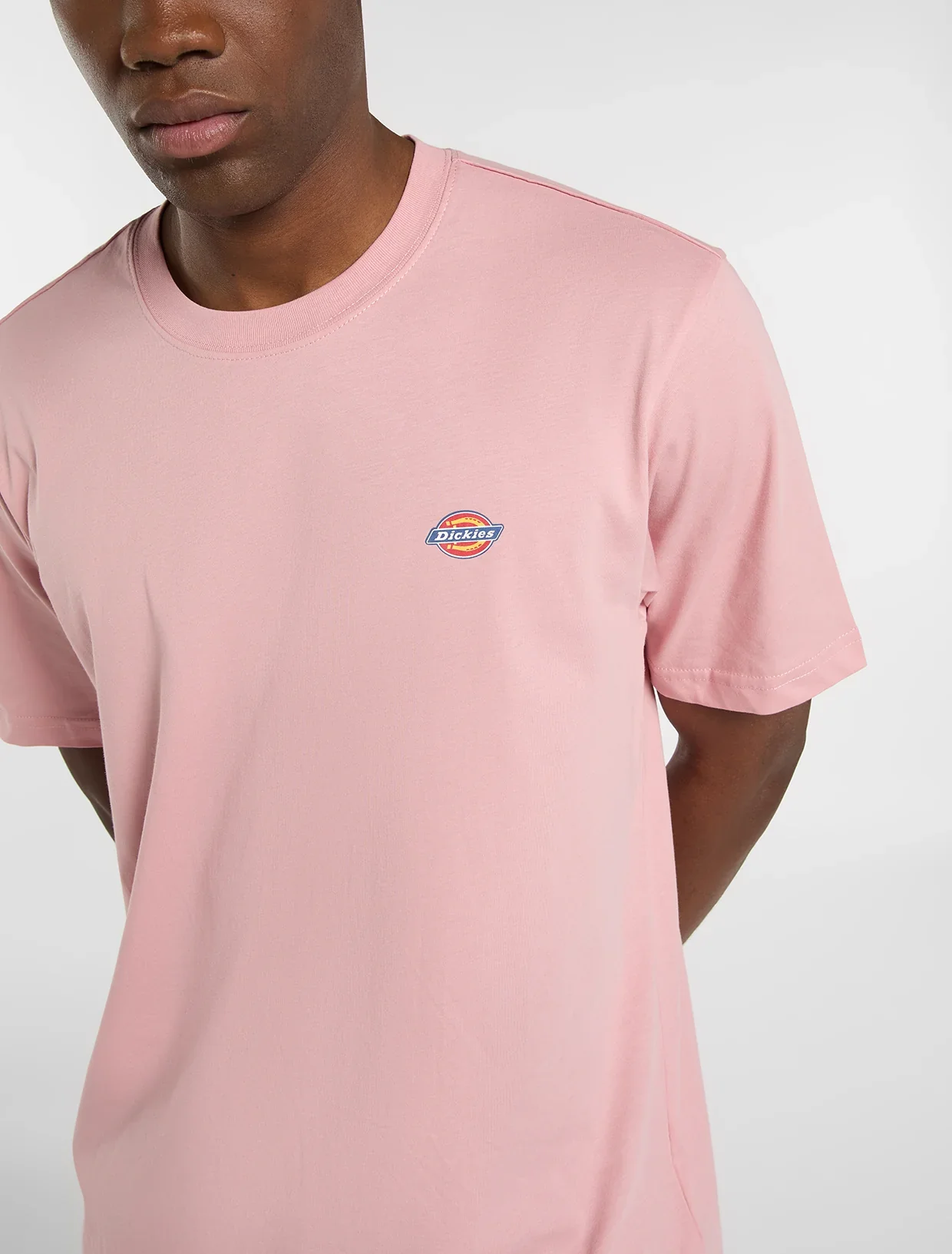 Dickies Men's Mapleton T-Shirt Bridal Rose DK0A4XDBL471 - Image 4