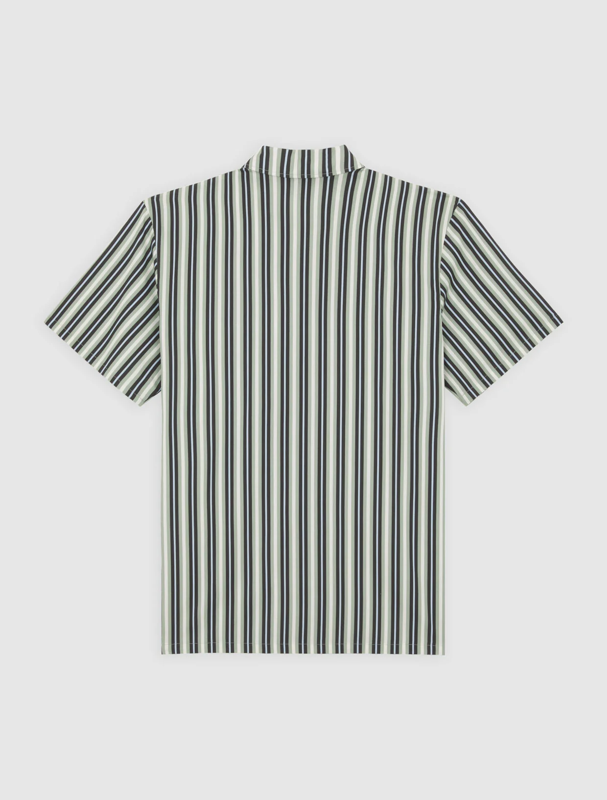 Dickies Men's Multi Stripe Short-Sleeve Work Shirt Green DK0A87G3K36 - Image 2