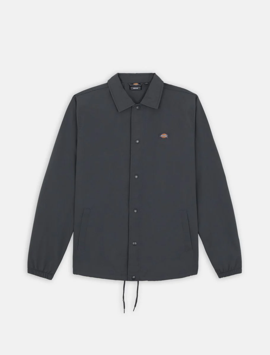 Dickies Men's Oakport Coach Jacket Charcoal Grey DK0A4XEWCH01 - Image 5