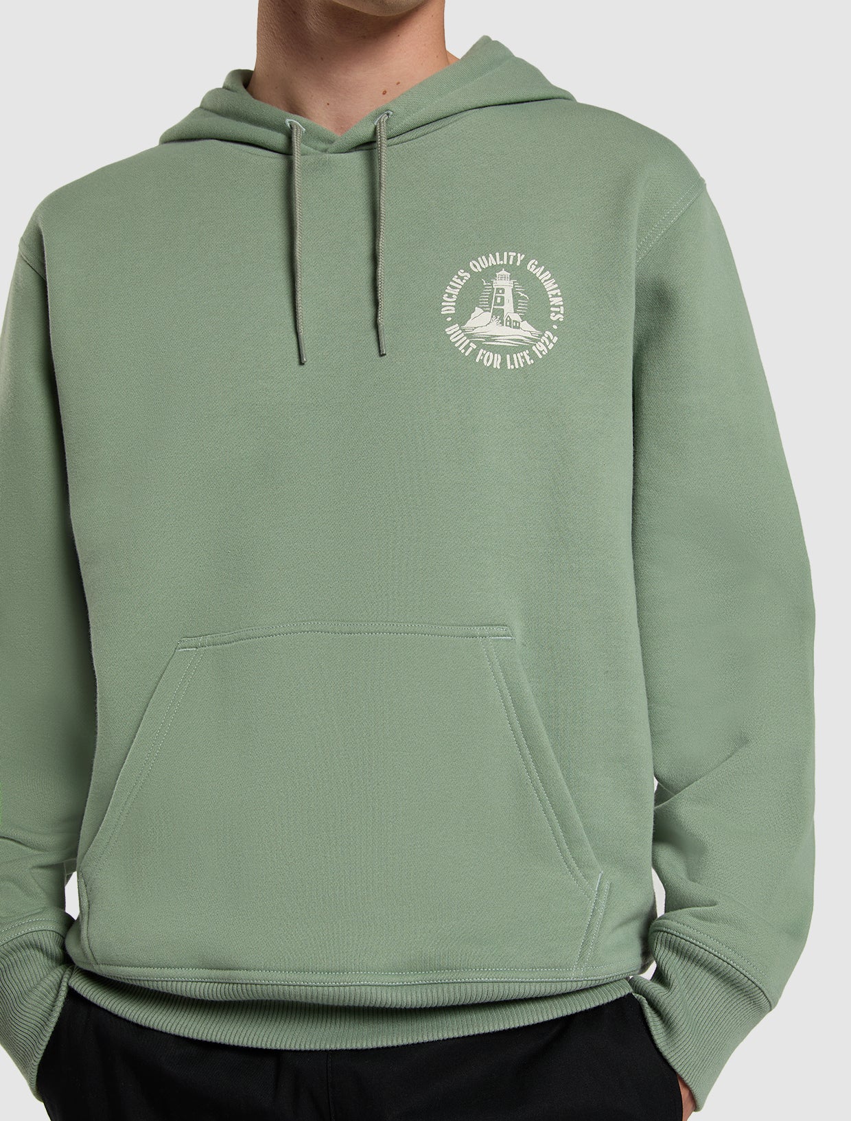 Dickies Men's Parrotsville Pullover Hoodie Olive Green DK0A87NRL19 - Image 3