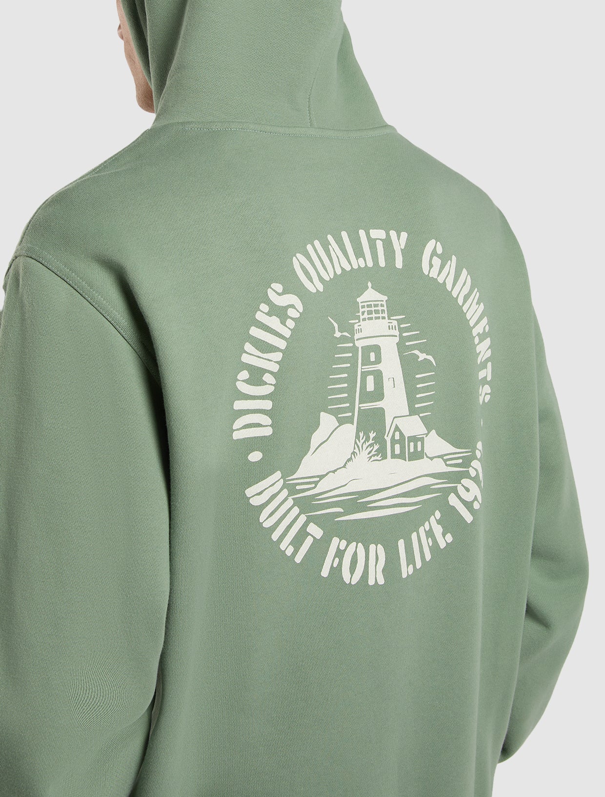 Dickies Men's Parrotsville Pullover Hoodie Olive Green DK0A87NRL19 - Image 4