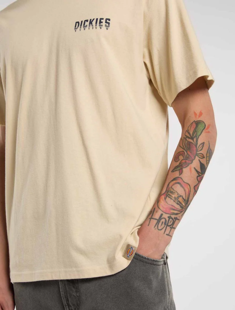 Dickies Men's Pelham Light Weight T-shirt Desert Sand DK0A87QJL171 - Image 3
