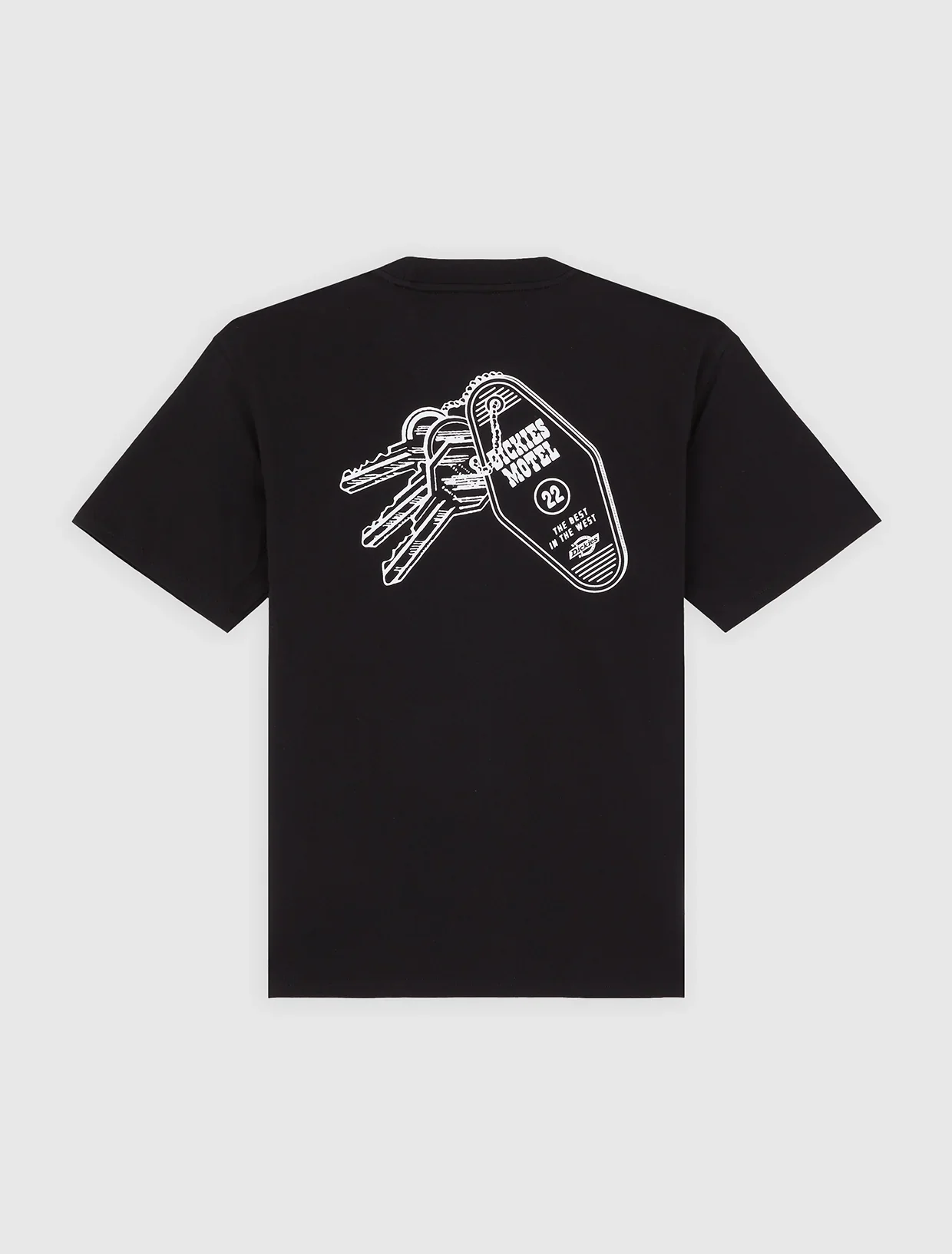 Dickies Men's Plain City Light Weight T-Shirt Black DK0A88JIBLK1 - Image 7