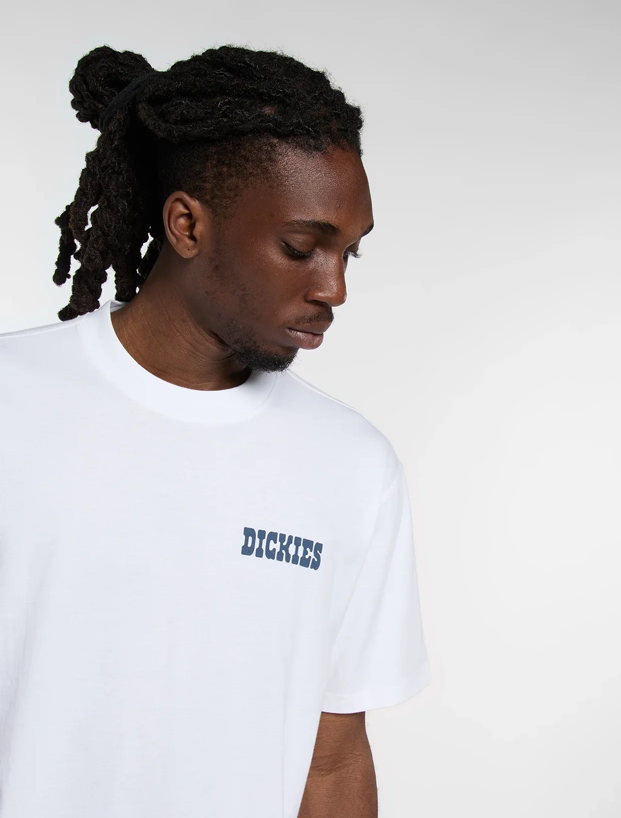 Dickies Men's Plain City Light Weight T-Shirt White DK0A88JI0WH1 - Image 4
