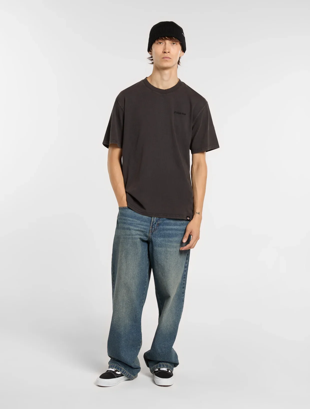 Dickies Men's Plentywood SS T-Shirt Black DK0A866BH861 - Image 3