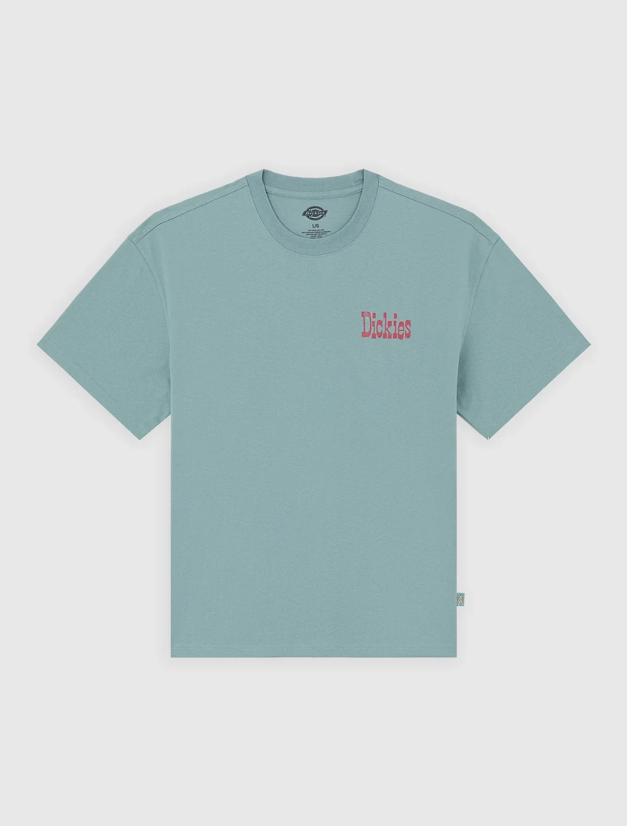 Dickies Men's Polk Mid Weight T-Shirt Stormy Sea DK0A88GOL371 - Image 6