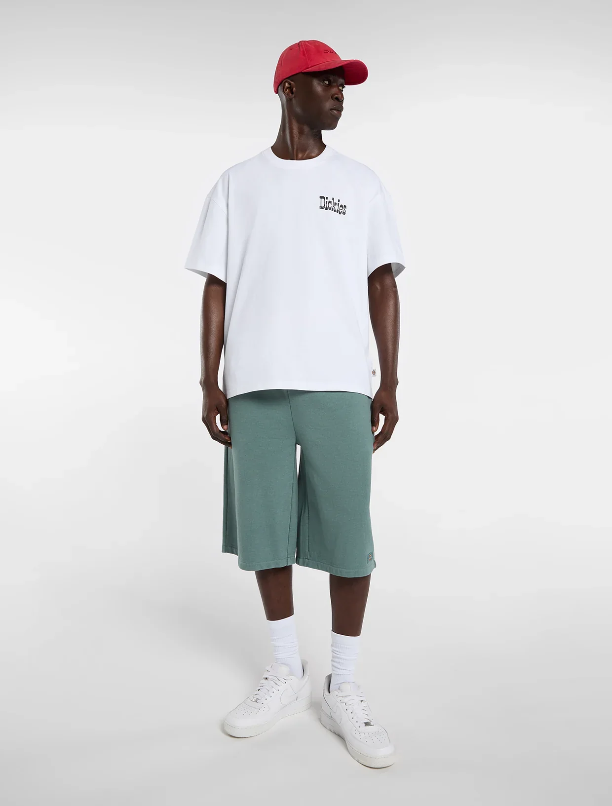 Dickies Men's Polk Mid Weight T-Shirt White DK0A88G00WH1 - Image 3