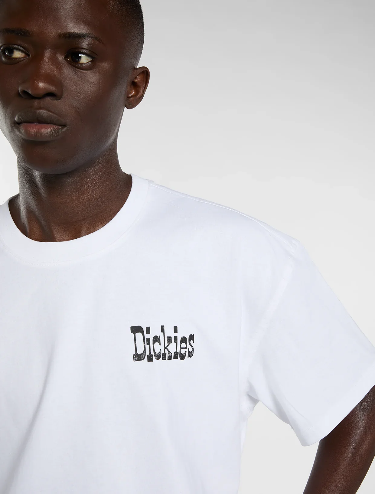 Dickies Men's Polk Mid Weight T-Shirt White DK0A88G00WH1 - Image 4